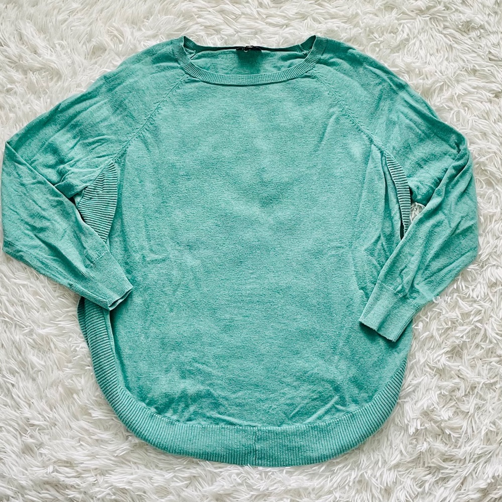 Poncho style sweater